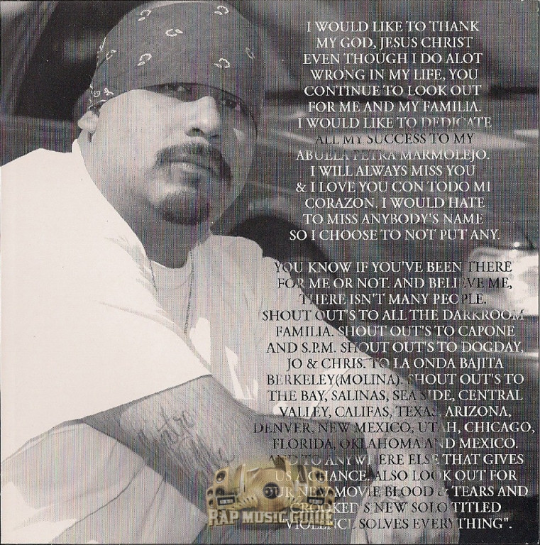 Sir Dyno - Chicano Chronicles (Revelation 6): 1st Press. CD | Rap